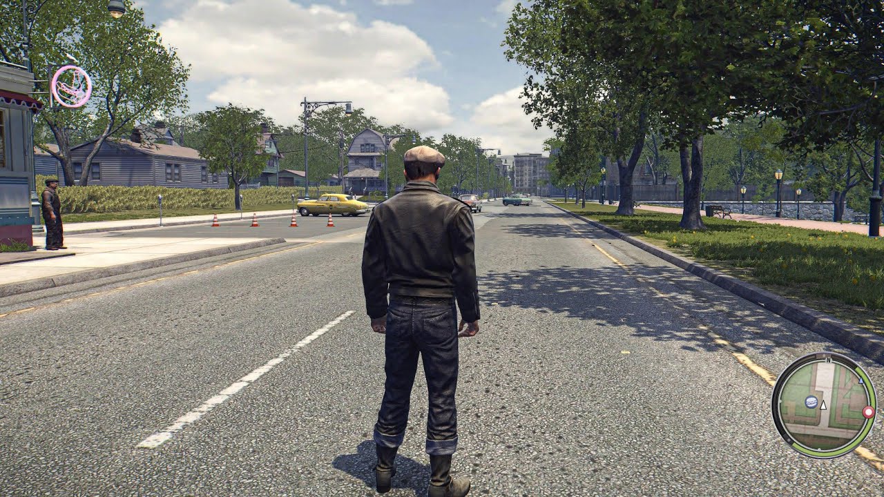 Mafia II: Definitive Edition 4K No HDR Free Roam Gameplay | PS5 