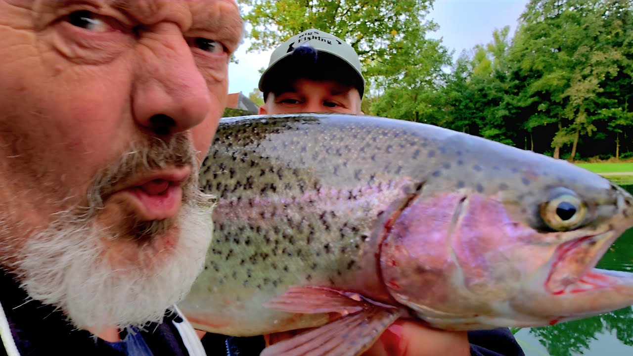 Angelpardies DeKolk | Angeln an 3 Teichen auf Salmoniden und Raubfisch 🎣🦈😱 #fishing 