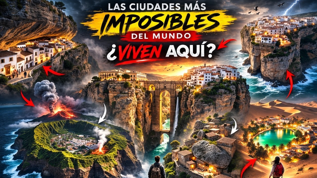 CIUDADES CONSTRUIDAS EN LUGARES IMPOSIBLES