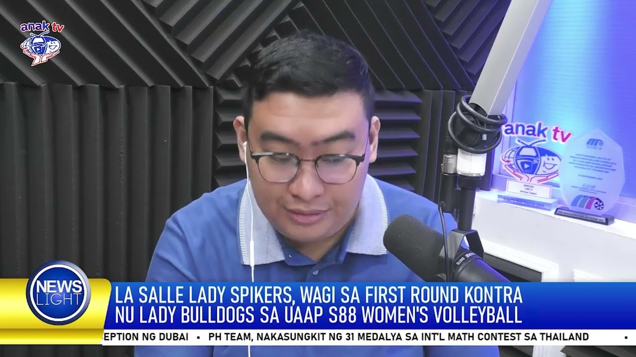 Женская волейбольная команда La Salle Lady Spikers одержала победу в первом раунде над командой N...