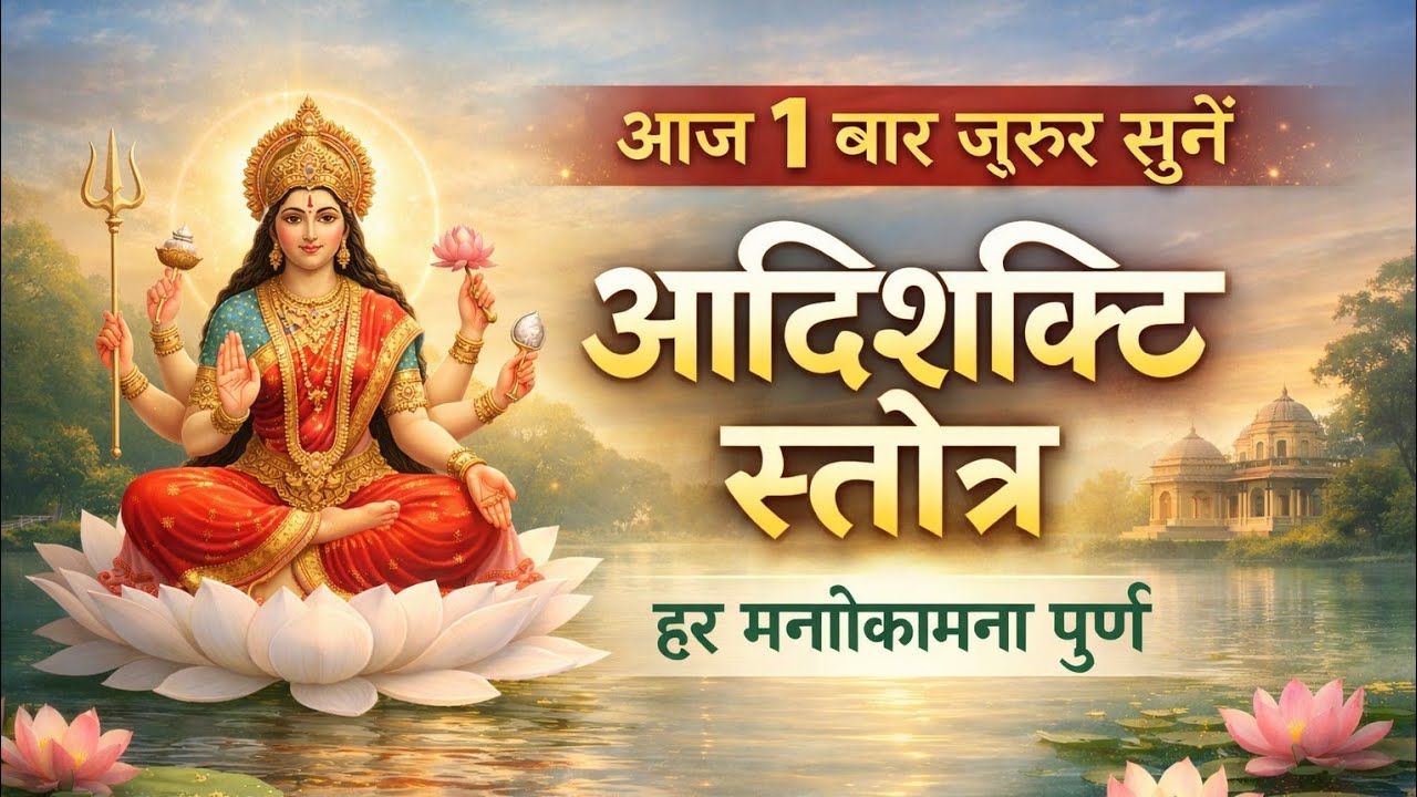 🌺 आज शीतला सप्तमी के पावन अवसर पर सुनें शक्तिशाली आदिशक्ति स्तोत्र 🌺