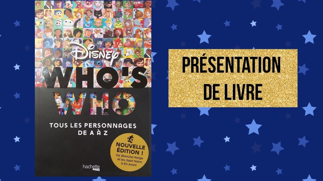 📚 Présentation du livre Who's who des personnages de disney#coloriagepouradulte