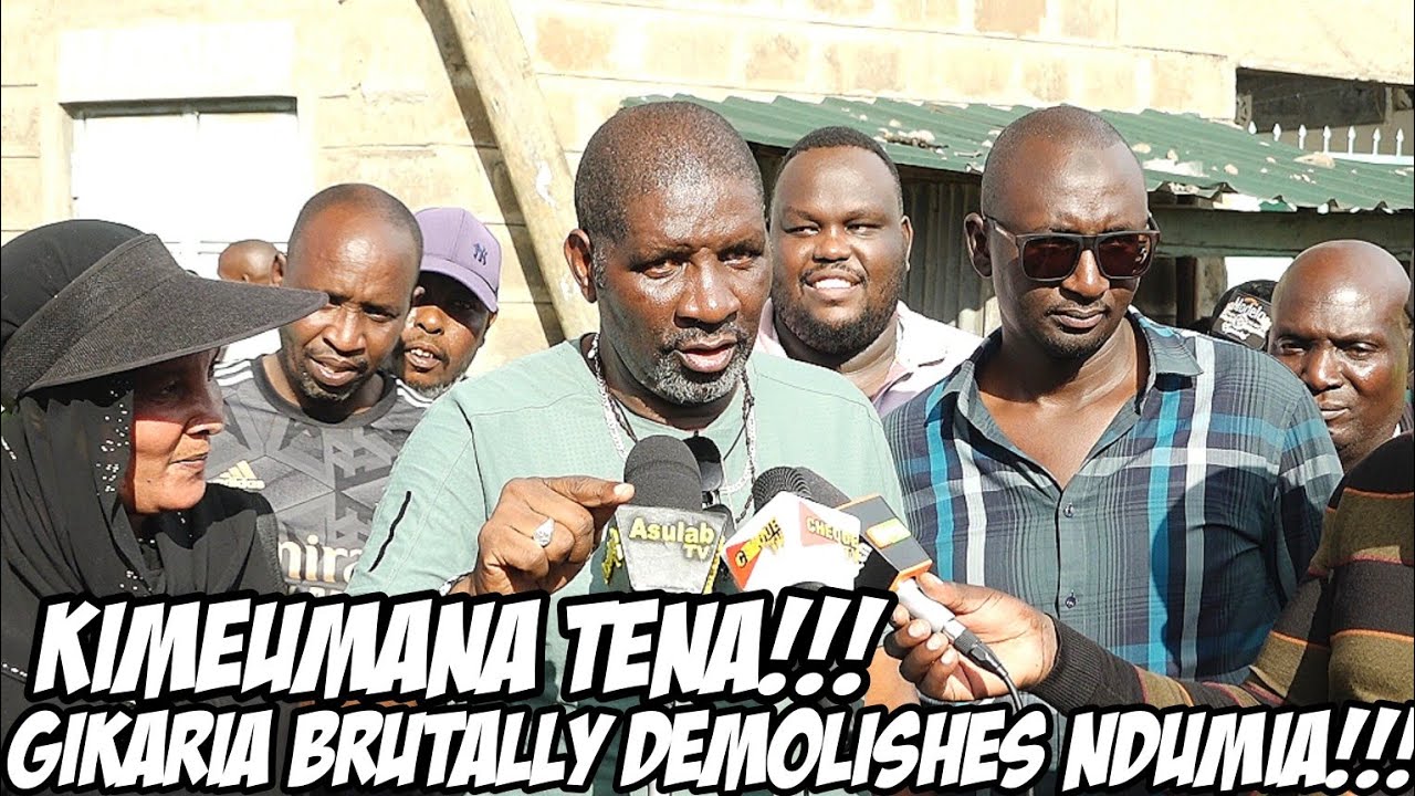 NO NONSENSE 2027 Incoming Senator Gikaria Brutally Takedown Wakili Ndumia's Grip on NTE MP Ambitions
