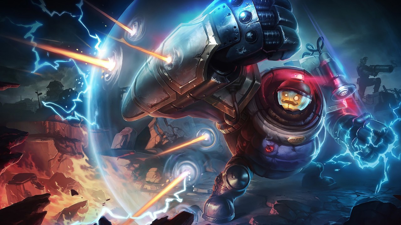 Supp 4 Life - Riot Blitzcrank Gameplay - League of Legends