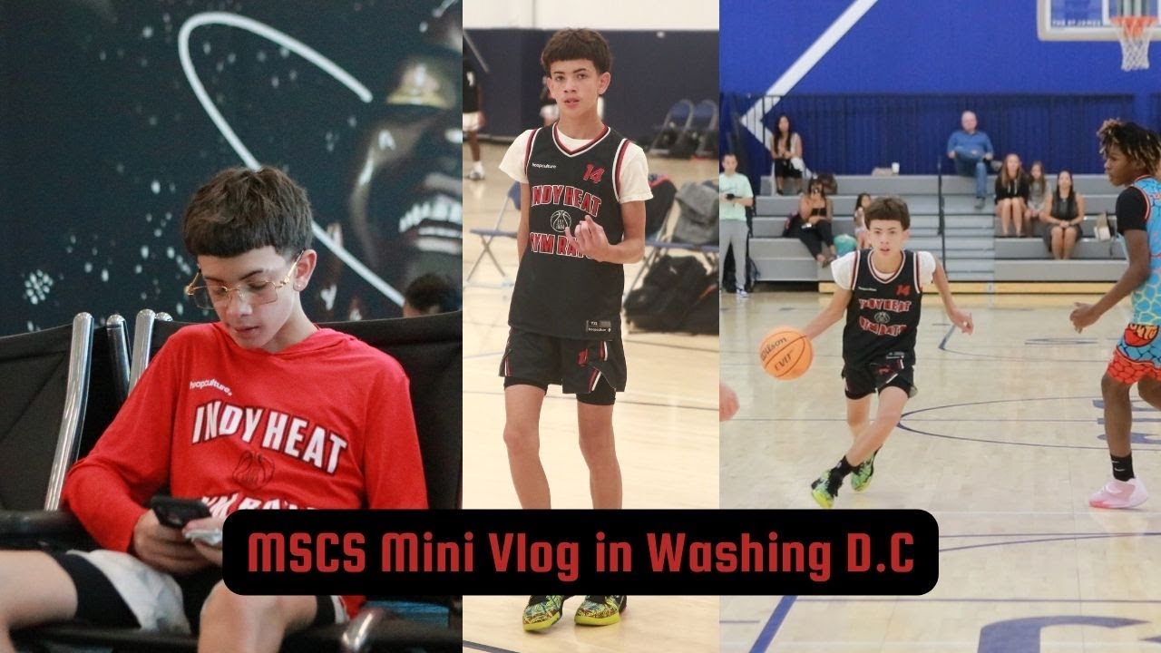 Quintyn Voltz Middle School Championship Series Highlights! Mini Vlog in Washington DC!