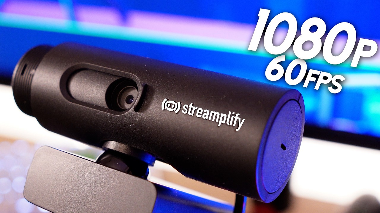 Streamplify CAM Review - A webcam mais BARATA Full HD + 60 fps!
