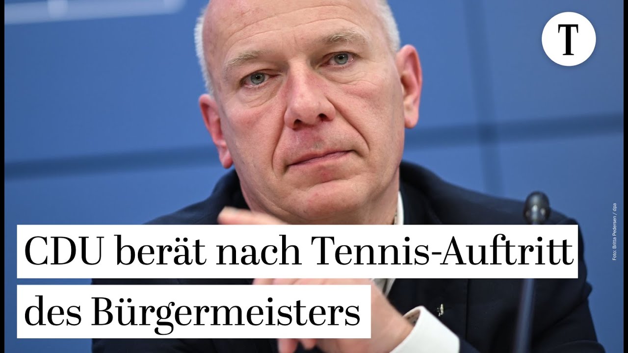 Stromausfall in Berlin: Bürgermeister Kai Wegner unter Druck nach Tennis-Eklat