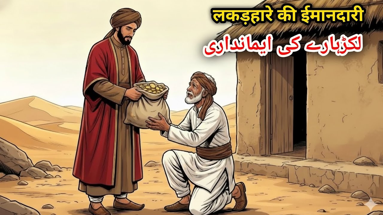 Ek gareeb lakadhare ki emandari ka kissa|islamic moral story||#islamicstory #gooddeeds #viralvideo 
