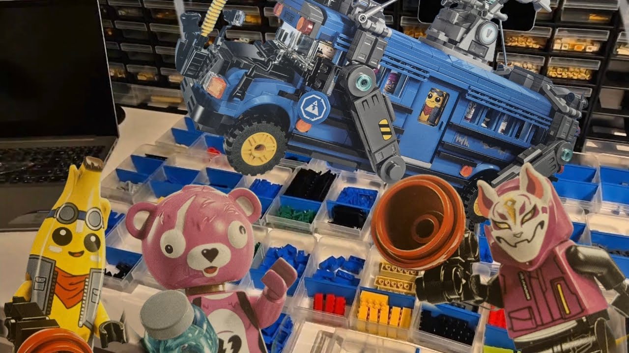 Fortnite Battle Bus Part-Out! LEGO-Spaß mit BrickStore Bricklink-Shop VLOG
