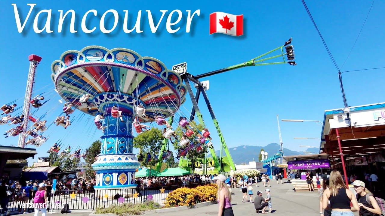 4K The Playland & PNE Fair Walk in Vancouver BC, Canada