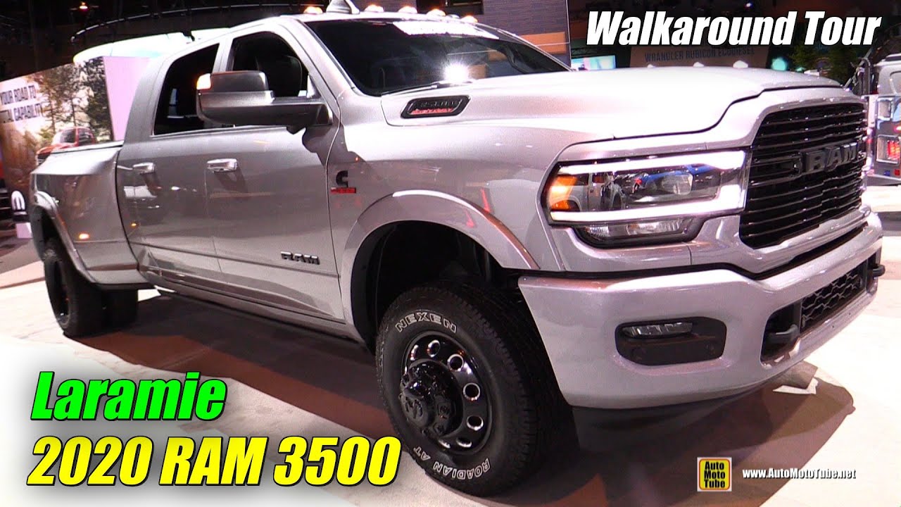 2020 RAM 3500 Laramie Walkaround - Exterior Interior Tour - 2020 Chicago Auto Show