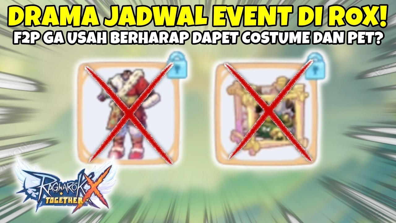 DRAMA LAGI! JADWAL EVENT DIUBAH MENDADAK! ROX UDAH GILA?
