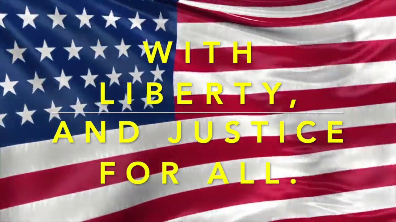 The pledge of Allegiance