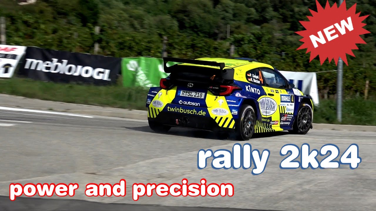 Rally nova gorica 2024 Power and Precision: Taking Corners at Top Speeds