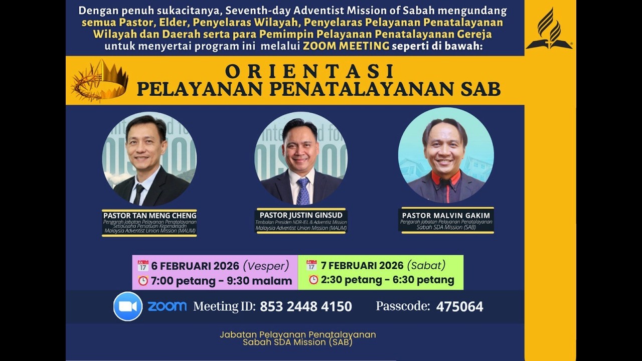 Orentasi Pelayanan Penatalayanan SAB