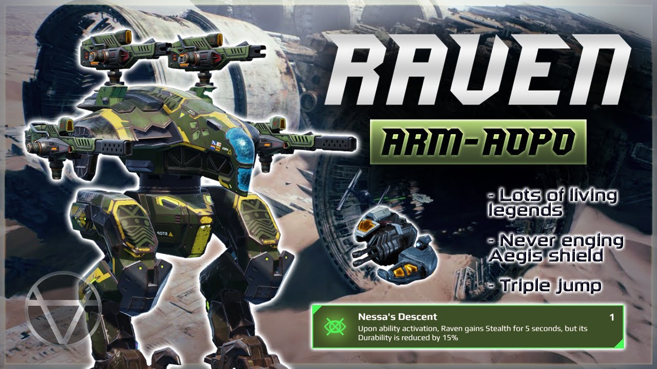 UNSTOPPABLE RAVEN BUILD! Arm + Aopo DESTROYS EVERYTHING | Mk3 War Robots Gameplay