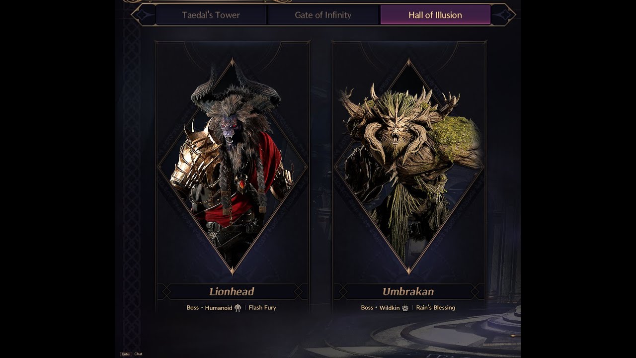 Throne & Liberty -Halls of Illusion - Nightmare - Lionhead & Umbrakan