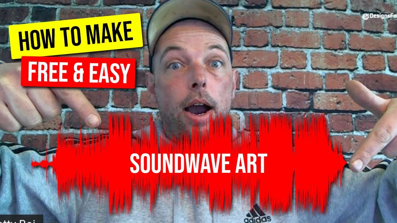 How to Make Soundwave Art | Sell Digital Products On Etsy