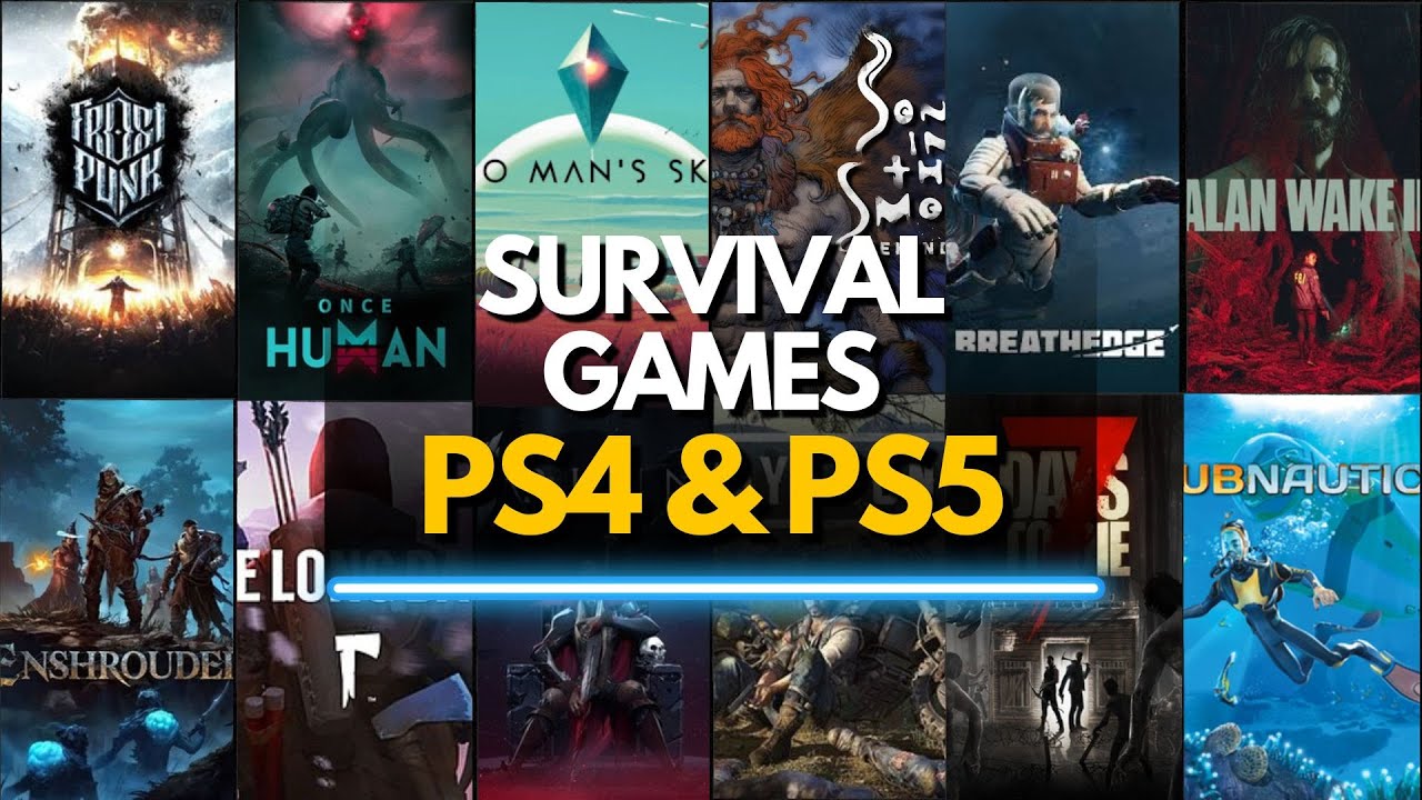 Top 50 Best Survival Games on PS4 & PS5 You Need to Play