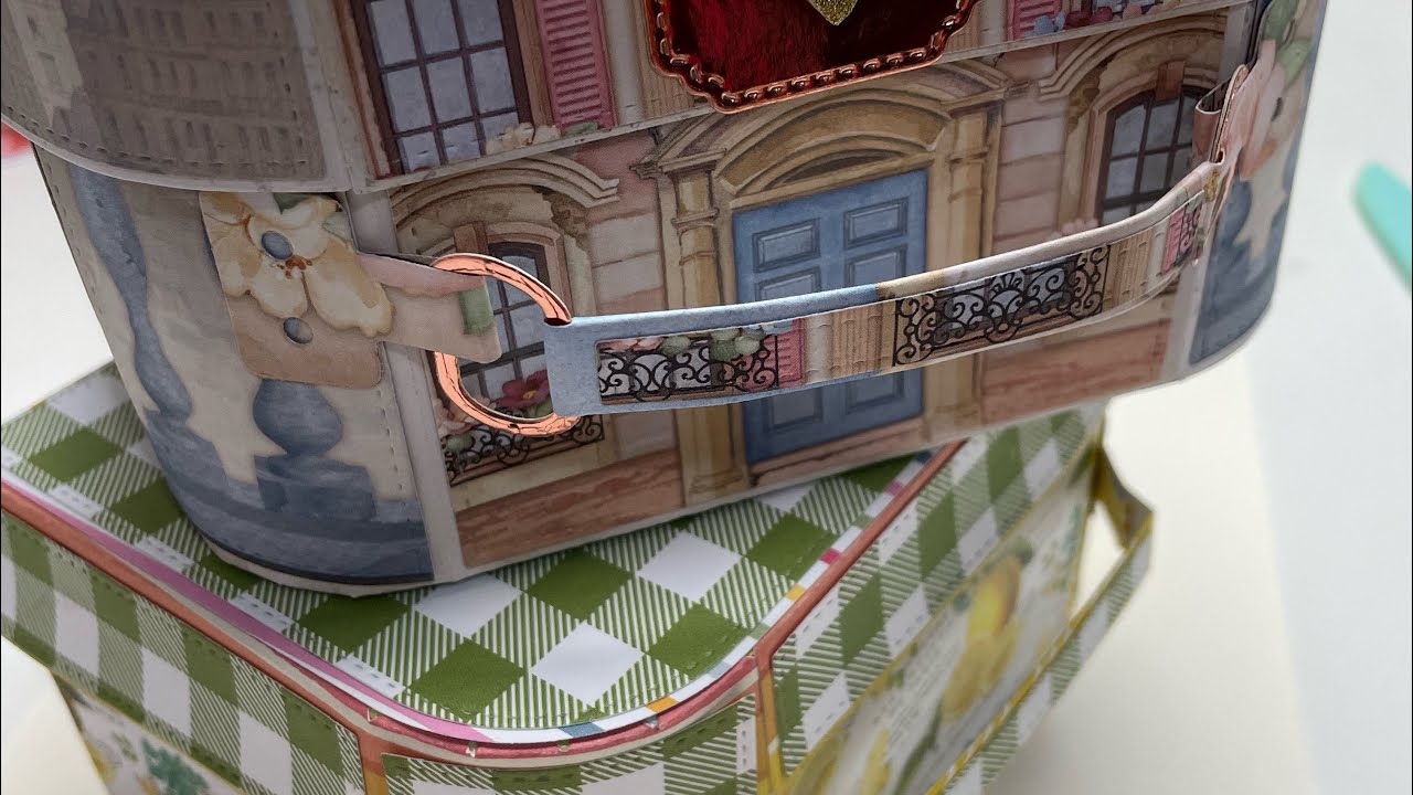 KSCRAFT 3D suitcase  box 🧳 & lunch box process tutorial