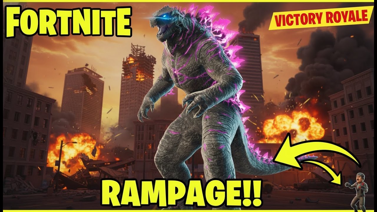 Godzilla Rampages ON!!!