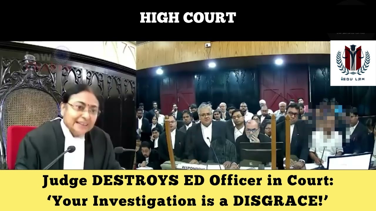 Judge DESTROYS ED Officer in Court: ‘Your Investigation is a DISGRACE! #highcourt #judge #courtlive