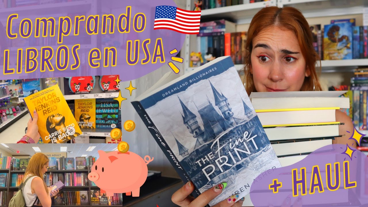COMPRANDO LIBROS EN ESTADOS UNIDOS + HAUL