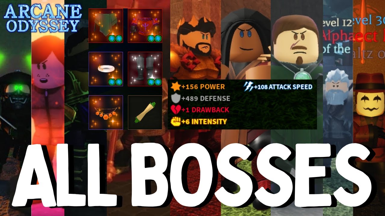 +150 Power Speedrun Bosses | Arcane Odyssey