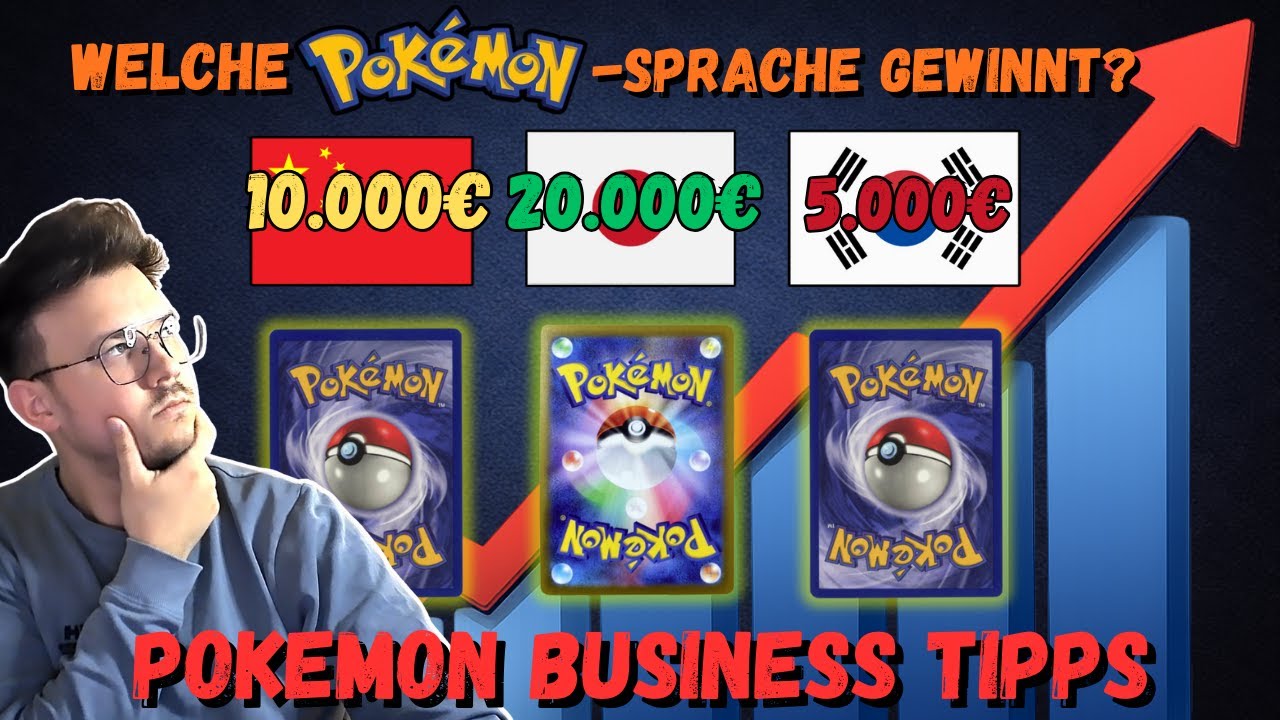 Welche Pokemon-Karten Sprache ist die Beste (für dich)?
