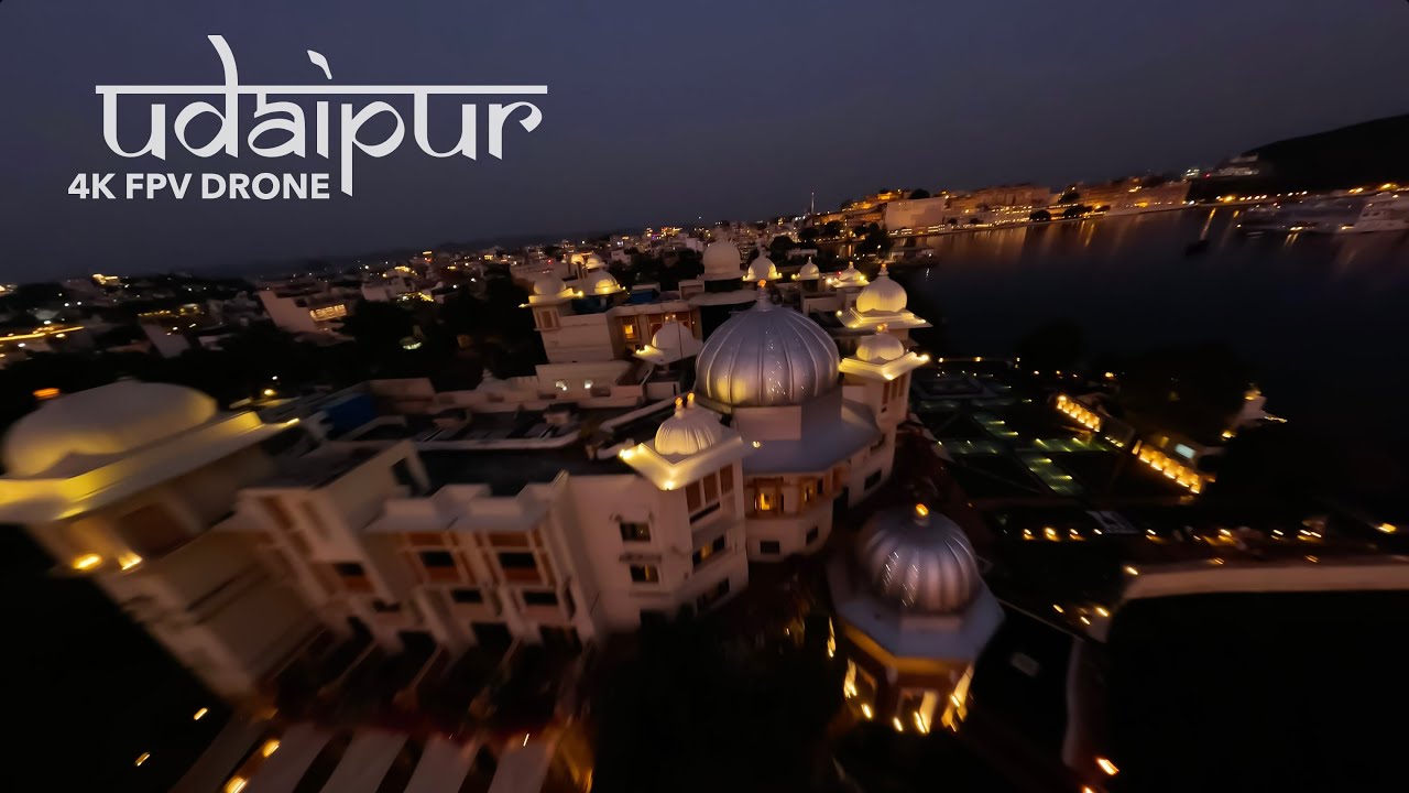 Udaipur in 4K FPV Drone - OneTake - Niche Films