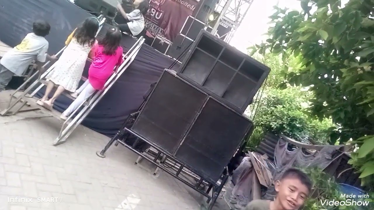 Detik-detik sound system lepas kendali sampai speaker jebol