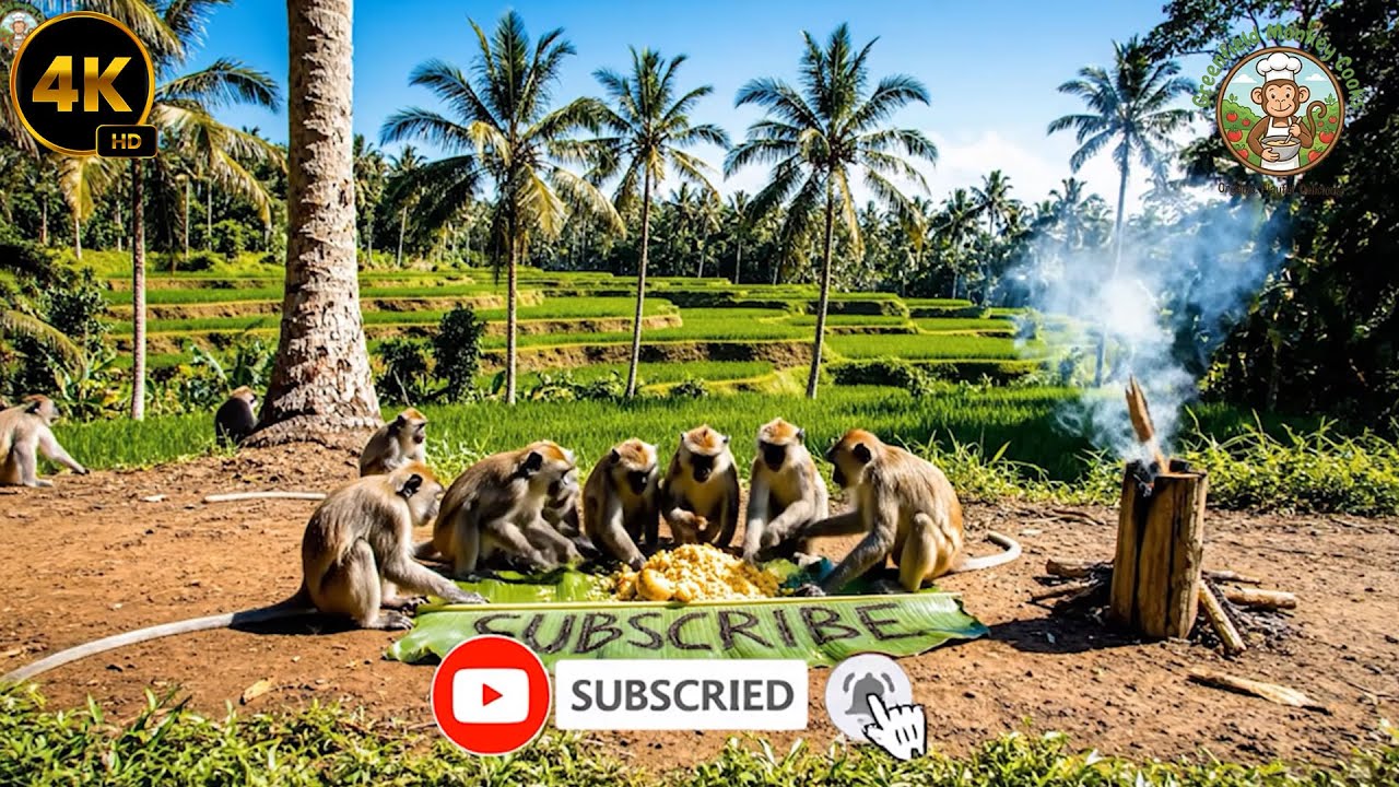 द मंकी शेफ्स विलेज स्टाइल गाजर हलवा रेसिपी The Monkey Chefs Village Style Carrot Halwa Recipe