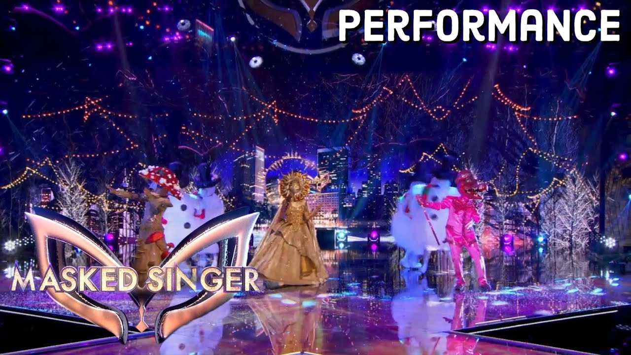 The Finalists sing &ldquo;Christmas&rdquo; by Darlene Love | THE MASKED SINGER | SEASON 4