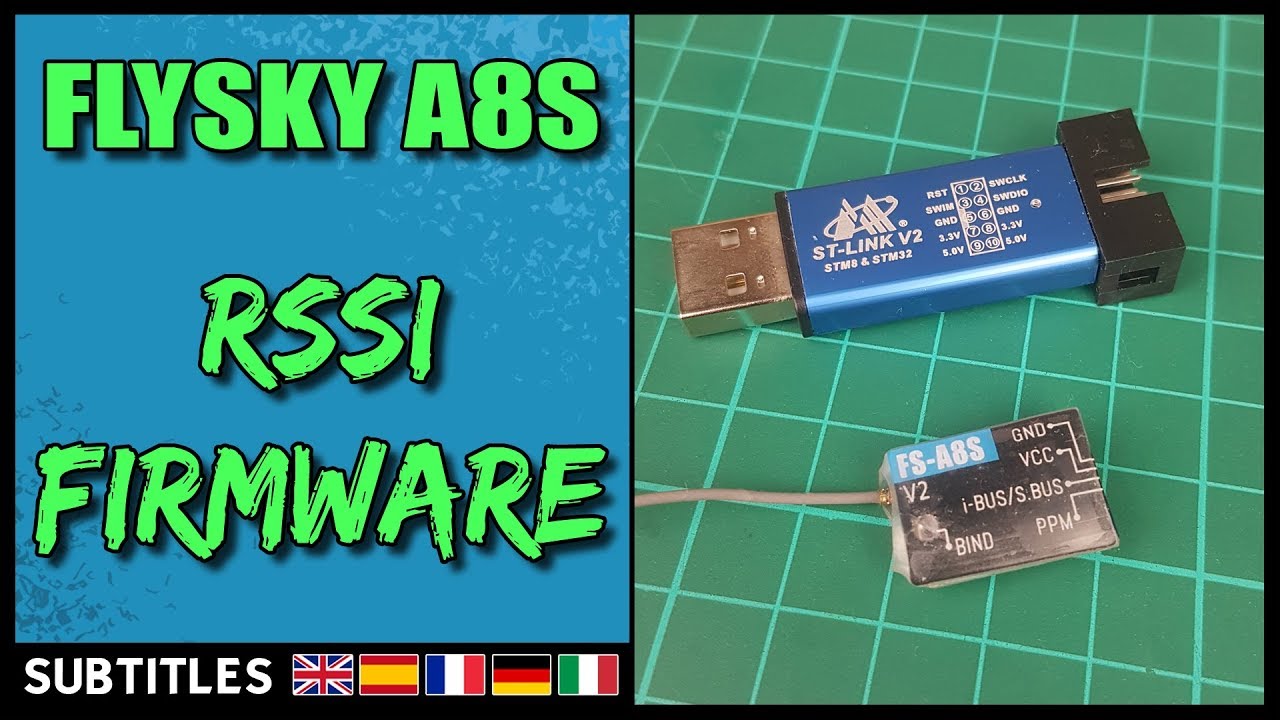 FLYSKY FS-A8S - RSSI Firmware Upgrade (RSSI MOD)