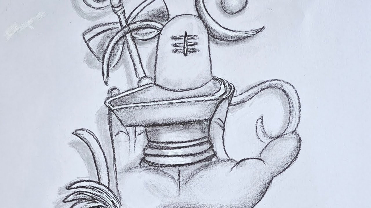 Easy Shiva drawing 