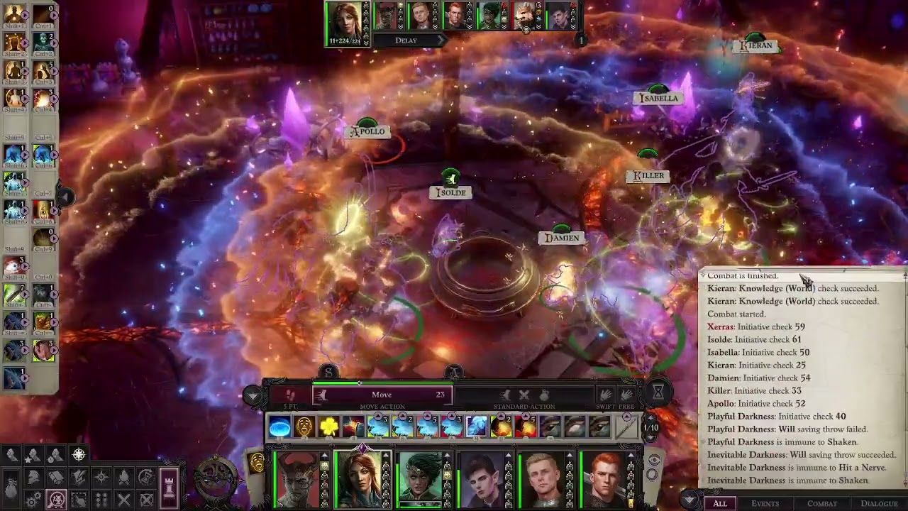 Pathfinder WotR - Demon Drunkard & Co vs Nahyndrian Darkness (Unfair)