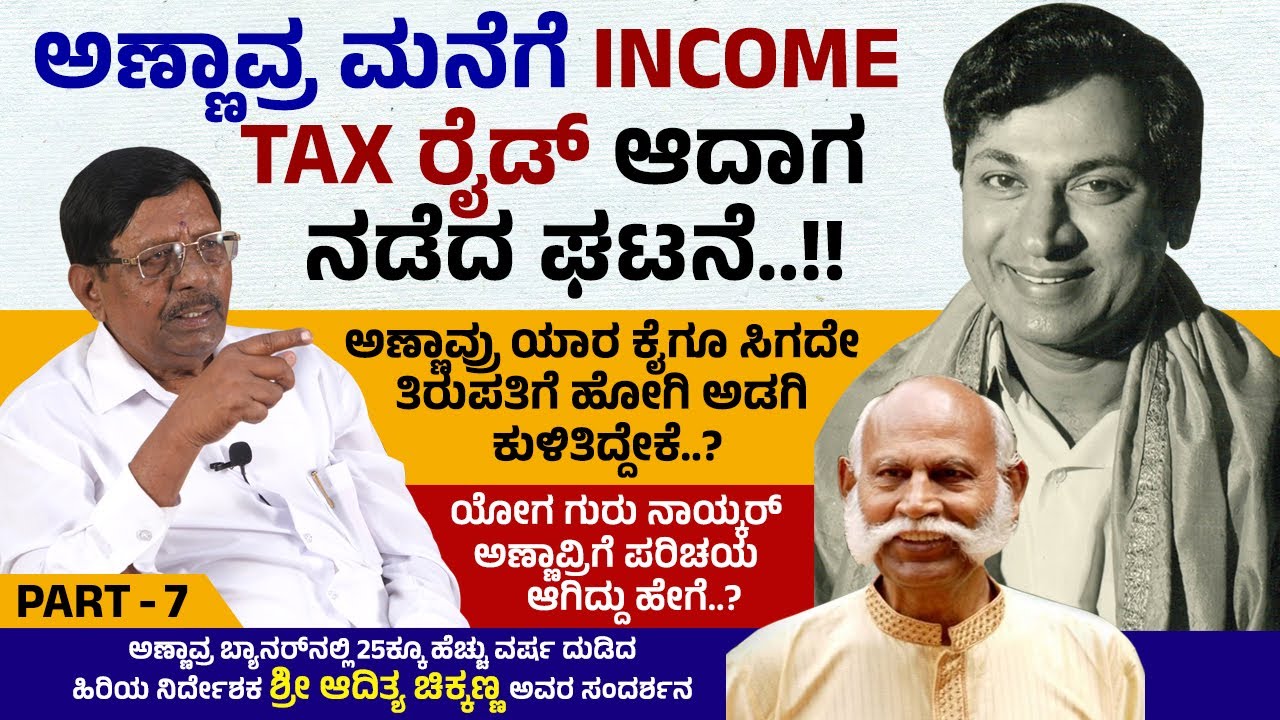 ಯೋಗ ಗುರು ನಾಯ್ಕರ್ ಅವರು ಅಣ್ಣಾವ್ರಿಗೆ ಸಿಕ್ಕಿದ್ದು ಹೇಗೆ..? | Aditya Chikkanna Interview | Ep 7