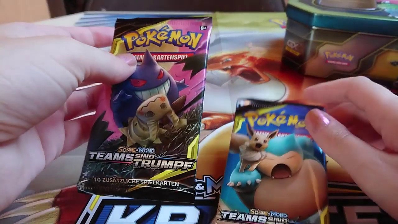 ASMR Crinkly Pokémon Booster Opening, lucky again?? German whispering