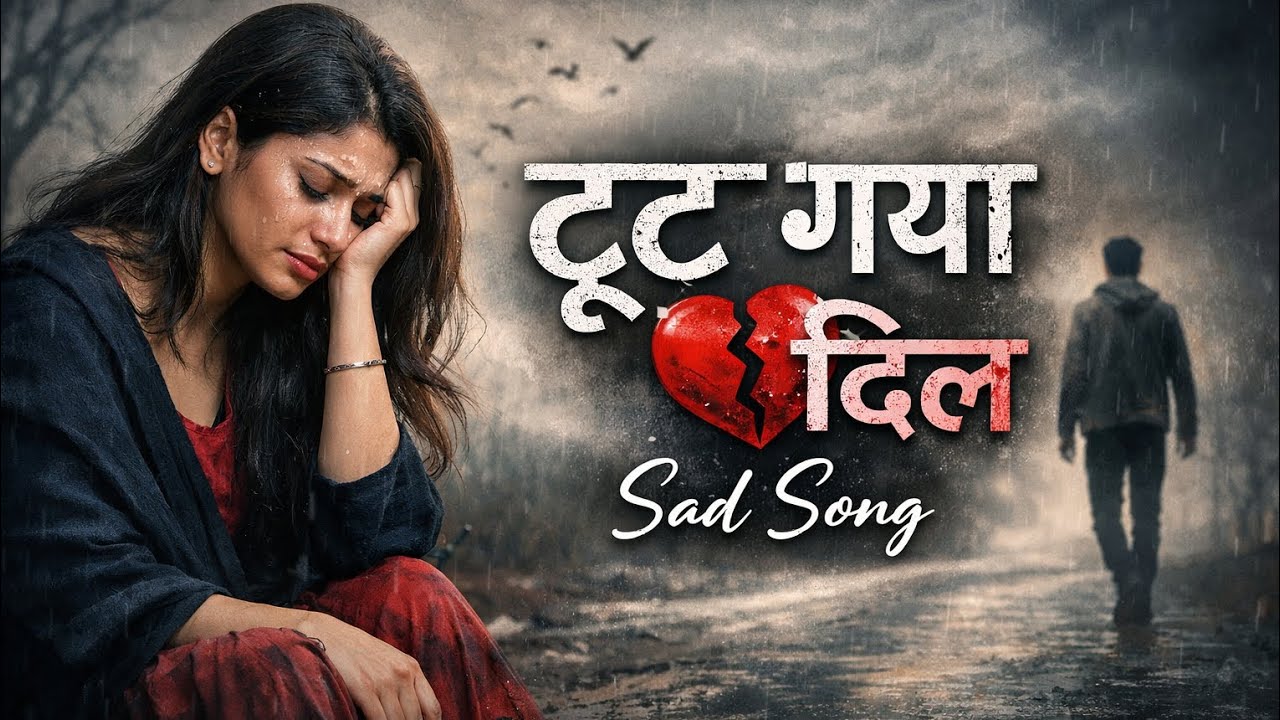 टूट गया दिल 💔 | Very Sad Hindi Song 2026 | Heart Broken Love Song