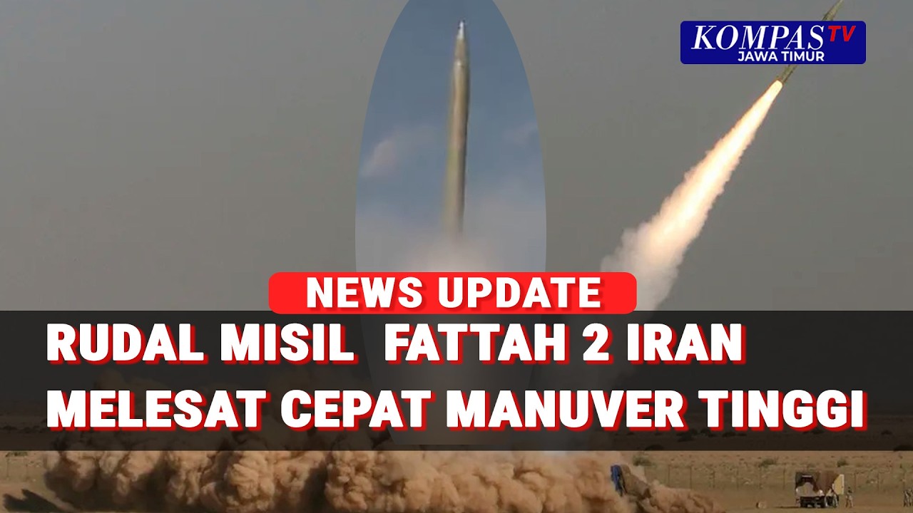 Detik-Detik Iran Luncurkan Rudal Hipersonik Fattah Balas AS-Israel, Drone Sasar Kedubes AS Di Riyadh