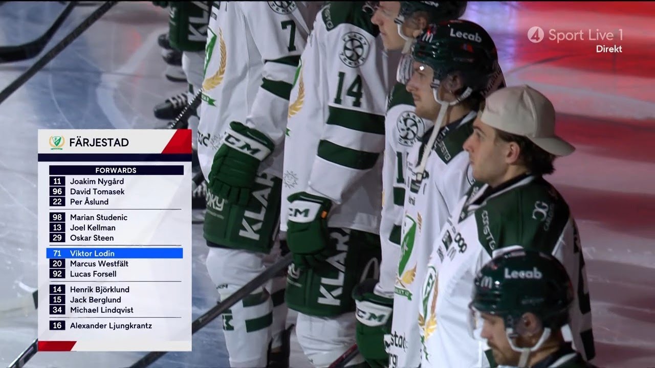 Frölunda HC - Färjestad BK | SHL 24/25 - Omgång 19 | 2024-11-21