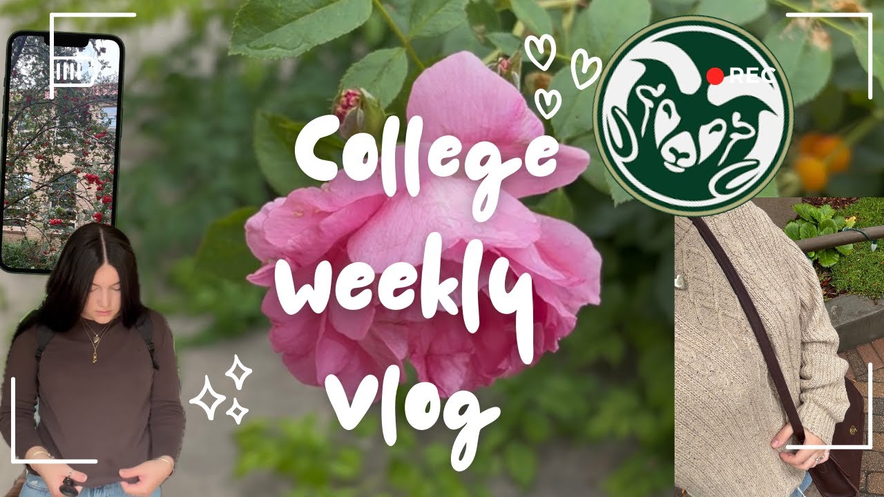 A Week in My College Life | A Realistic First Week back