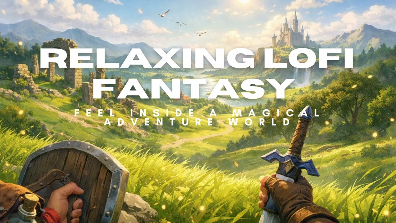 Relaxing Lofi Fantasy 🌿 Feel Inside a Magical Adventure World