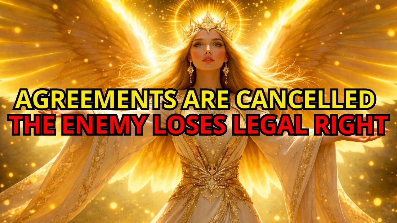 CHOSEN ONE, 7 SPIRITUAL AGREEMENTS ARE BEING CANCELLED TONIGHT AND THE ENEMY LOSES ALL LEGAL RIGHT