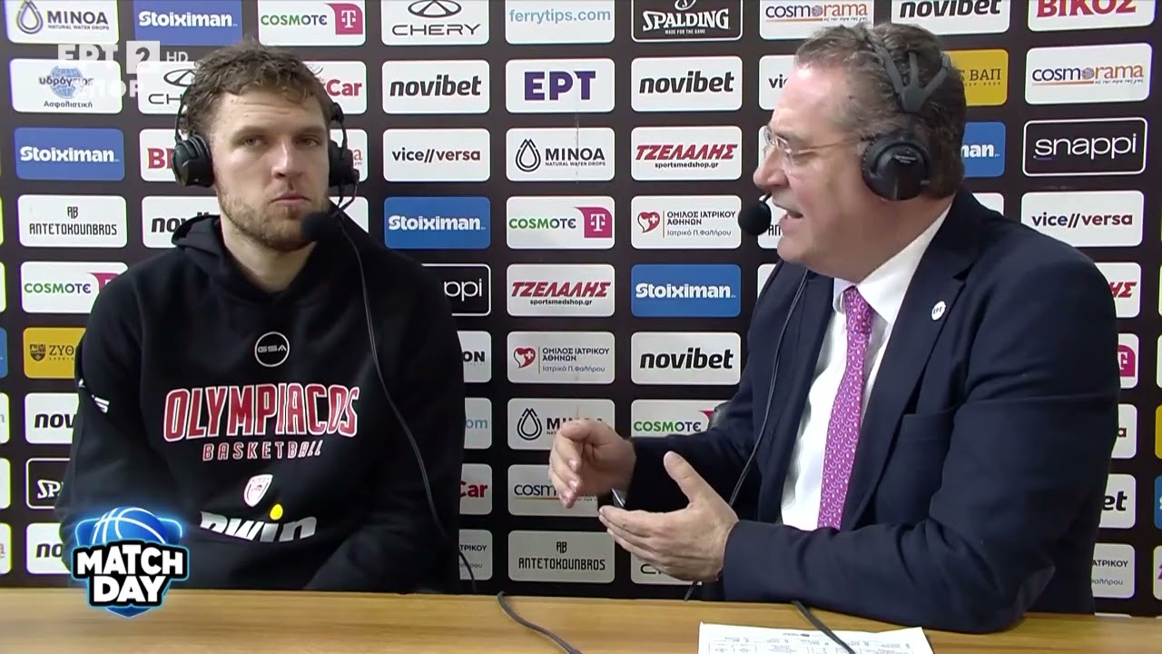 Πανιώνιος - Ολυμπιακός | Οι δηλώσεις του Σάσα Βεζένκοφ