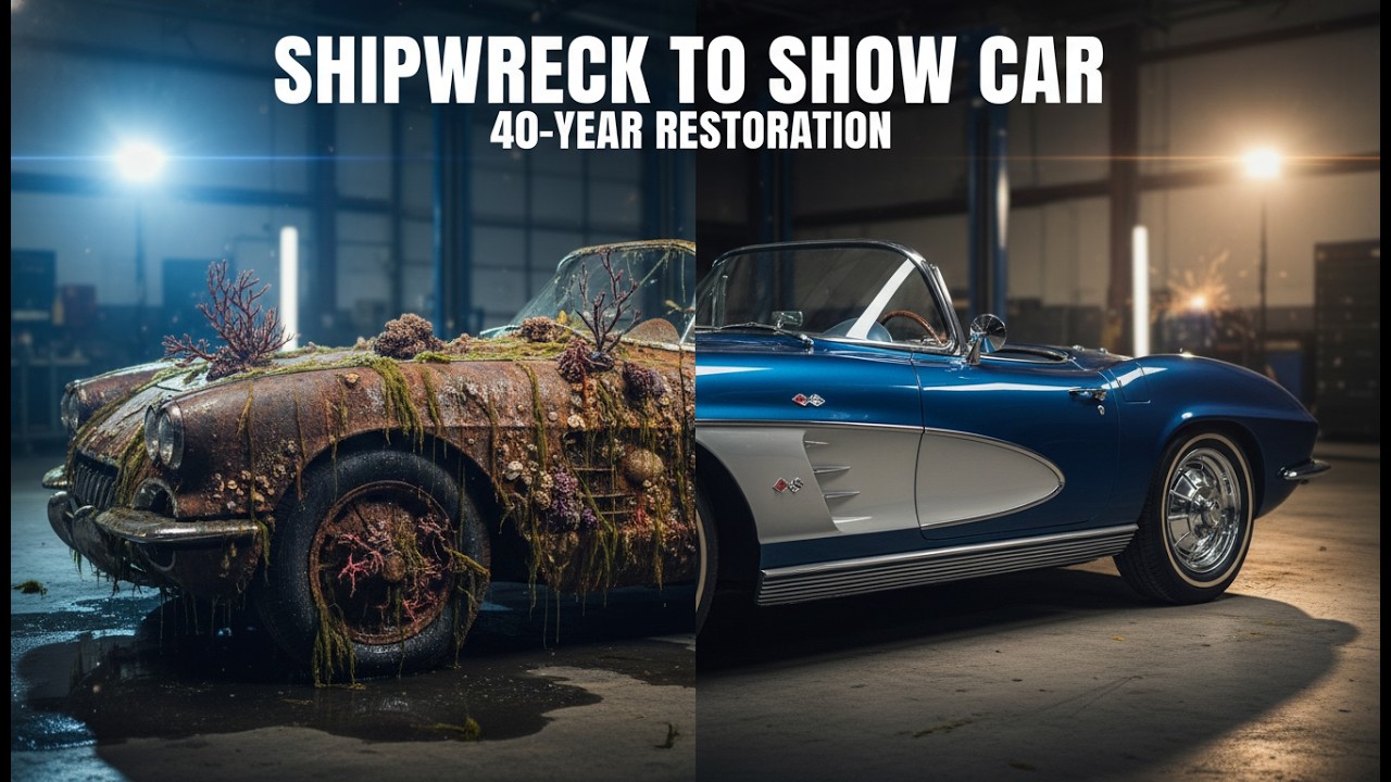 Restoration of a 60-Year-Old Classic Car Found Deep in the Sea | Classic Ride Revival