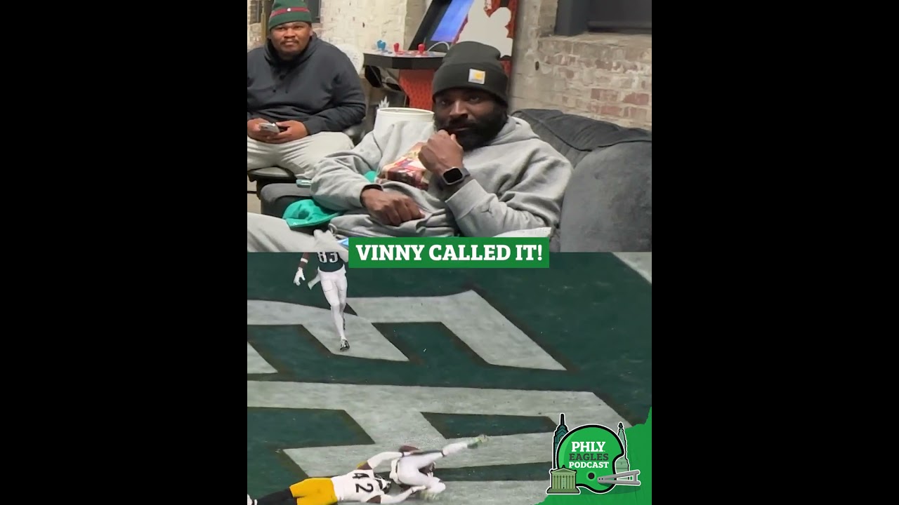 Vinny Curry Predicts DeVonta Smith TOUCHDOWN 🔮 | PHLY Eagles Podcast