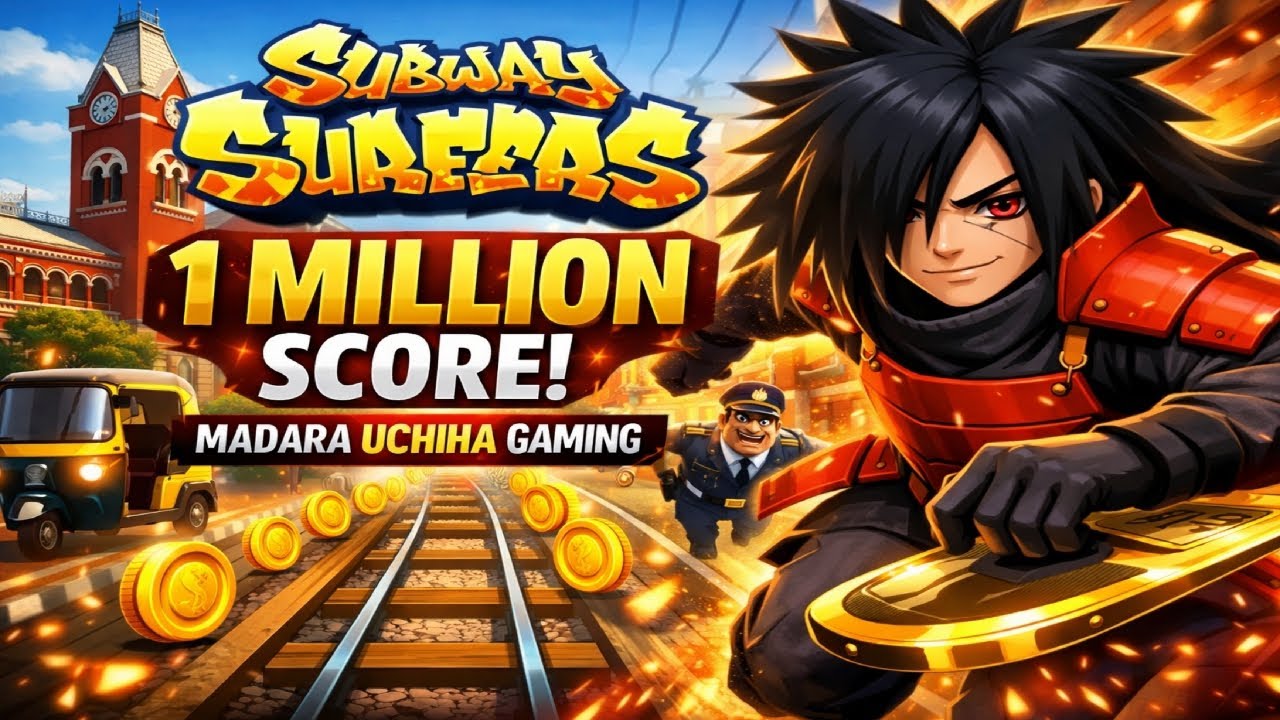 Subway Surfers Record Break Run 💥 Madara Uchiha Gaming