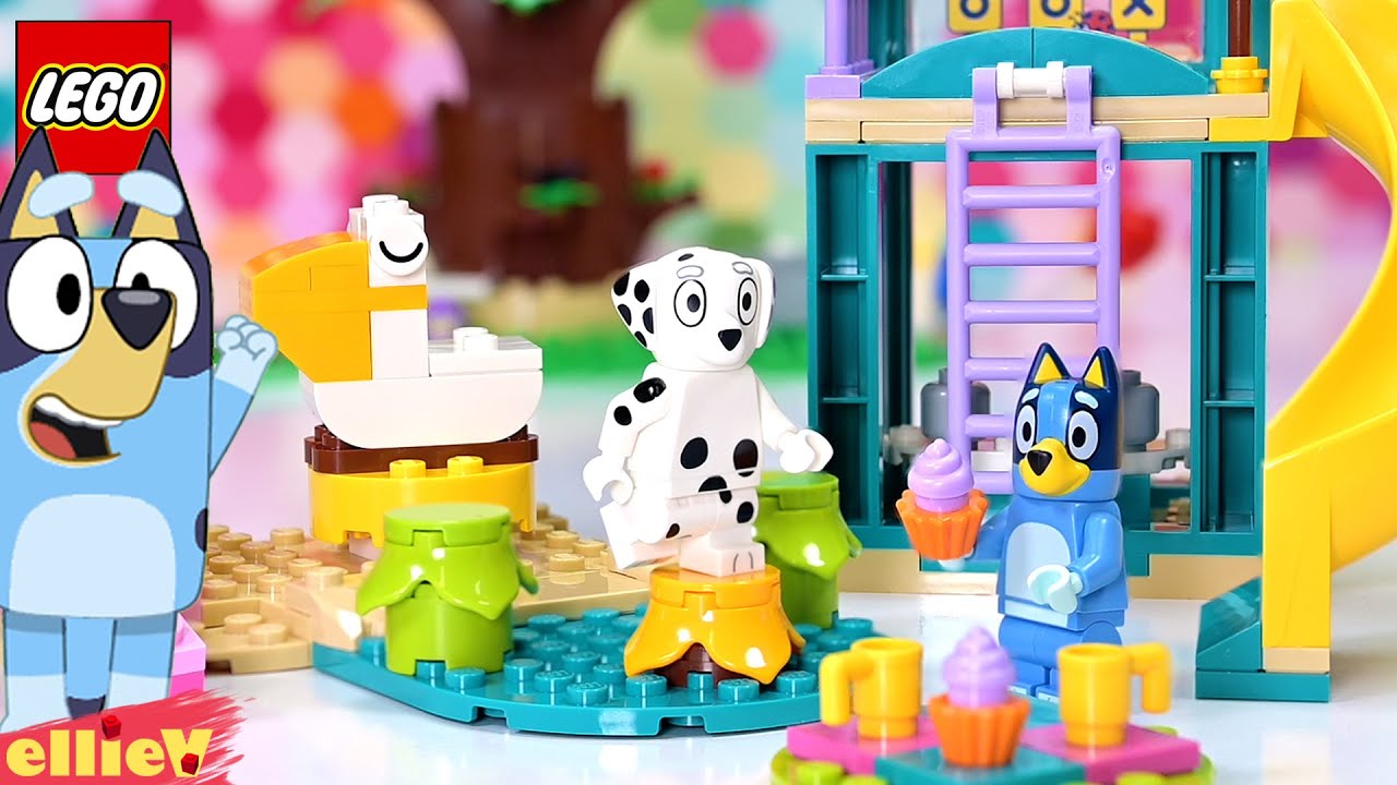 Playground Fun with Bluey and Chloe | LEGO build & review
