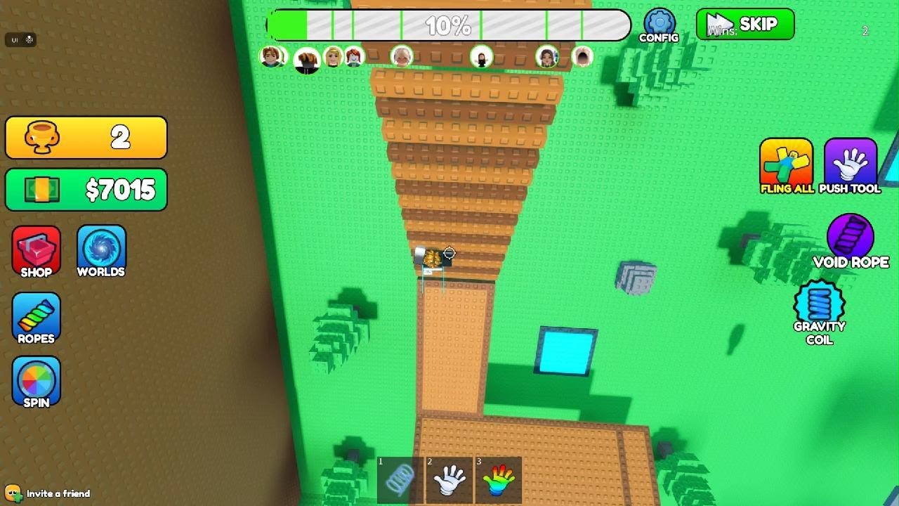swing tower speedrun (2m 55s)